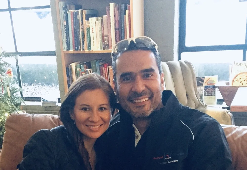 Fabio and Sandra Aguirre, founders of Blue Sky Construction
